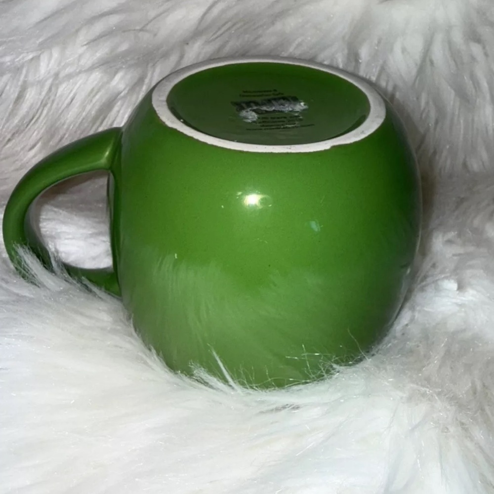 Vintage M &M’s Candy Green Character Face Oversized Ceramic Soup or Coff… - Picture 5 of 11